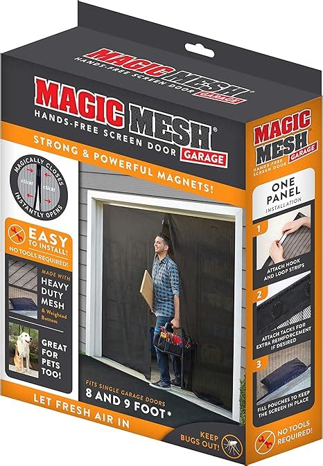 Improving Garage Organization with a Magic Mesh Door